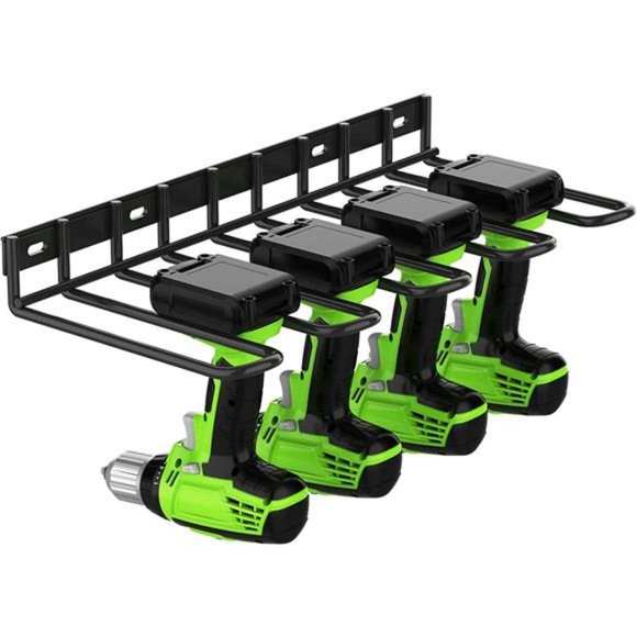 ENONCI Drill Holder Wall Mount, Power Tool Organizer Wall Mount, Drill Organizer
